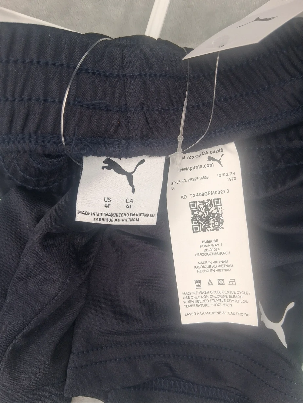 NWT Puma Boy's 2-Piece Performance T-Shirt & Shorts Activeware Multicolor Sz 4T